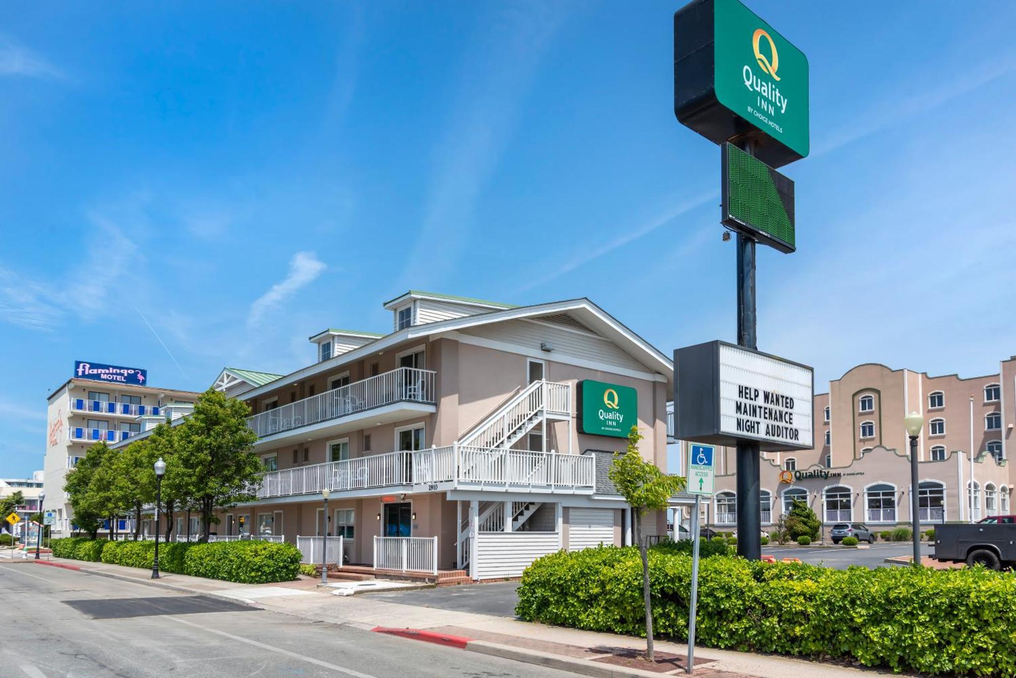 Quality Inn Ocean City Beachfront Buitenkant foto